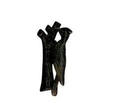 Antique Pileated Door Knocker