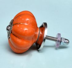 Orange Gold Line Knob