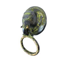 Antique Elephant Door Knocker-2