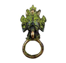 Antique Ganesha Door Knocker-2