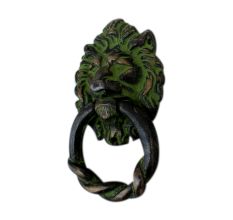 Antique Lion Door Knocker-3