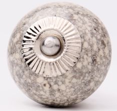 Marble Cream Crackle Ceramic Cabinet Knob