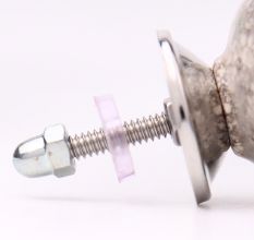 Marble Cream Crackle Ceramic Cabinet Knob