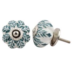 Green Leaf Melon Drawer Knob