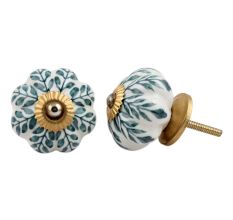 Green Leaf Melon Drawer Knob
