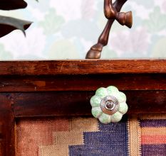 Sea Green Melon Drawer Knob