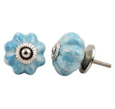 Turquoise Melon Drawer Knob