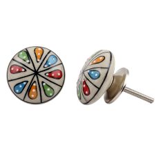 Mixed Wheel Flat Knob