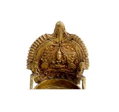 Laxmi Brass Oil Lamp (Ht-5.25 Inches)
