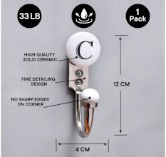 C Flat Ceramic Hooks
