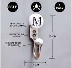 M Flat Ceramic Hooks