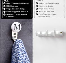 M Flat Ceramic Hooks