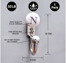 N Flat Ceramic Hooks
