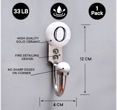 O Flat Ceramic Hooks