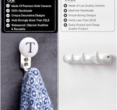 T Flat Ceramic Hooks