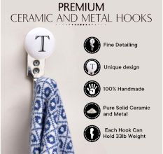 T Flat Ceramic Hooks