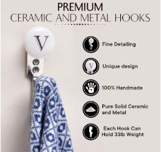 V Flat Ceramic Hooks