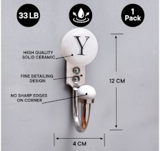 Y Flat Ceramic Hooks