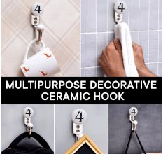 Number Ceramic Hooks -4