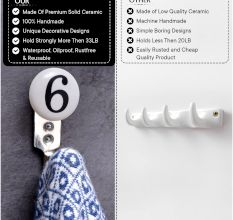 Number Ceramic Hooks -6
