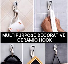 Number Ceramic Hooks -7