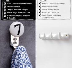 Number Ceramic Hooks -7
