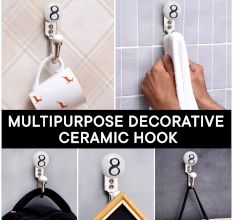 Number Ceramic Hooks -8