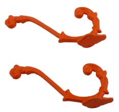 Orange Iron Hooks