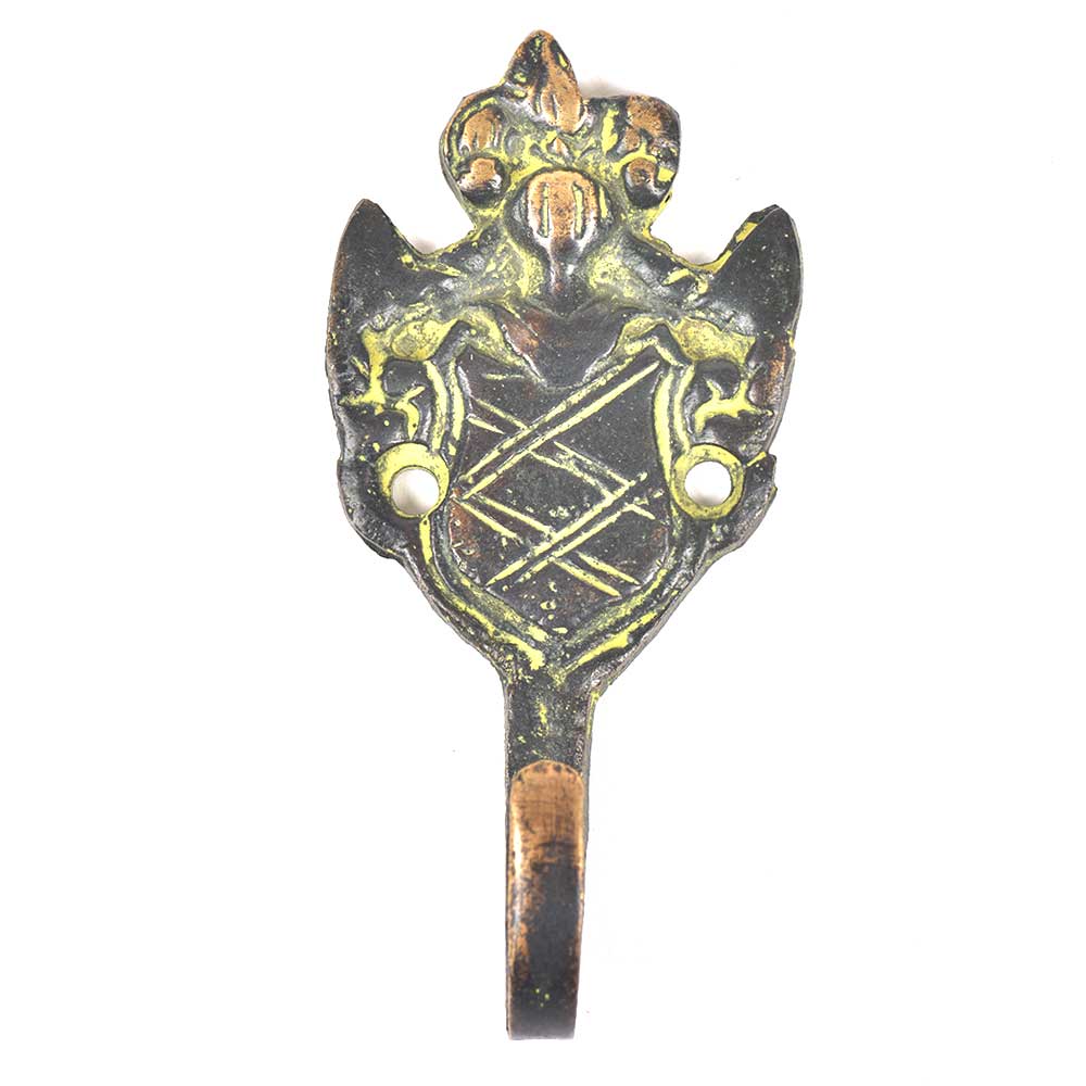 Brass Decorative 1 Hooksed Hooks