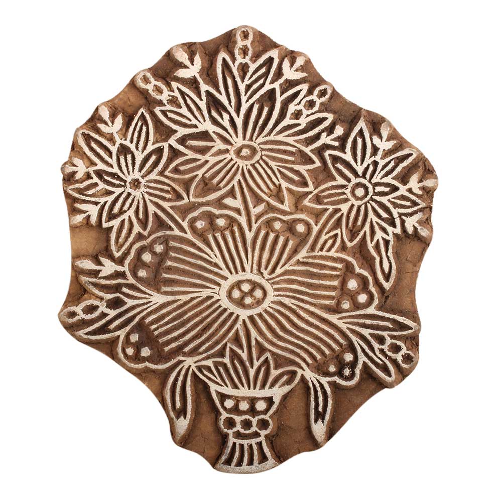 Set of 1 Piece New Wooden Printing Block