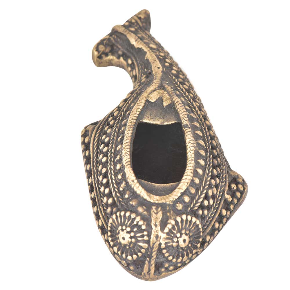 Bronze Fish Shaped Ashtray