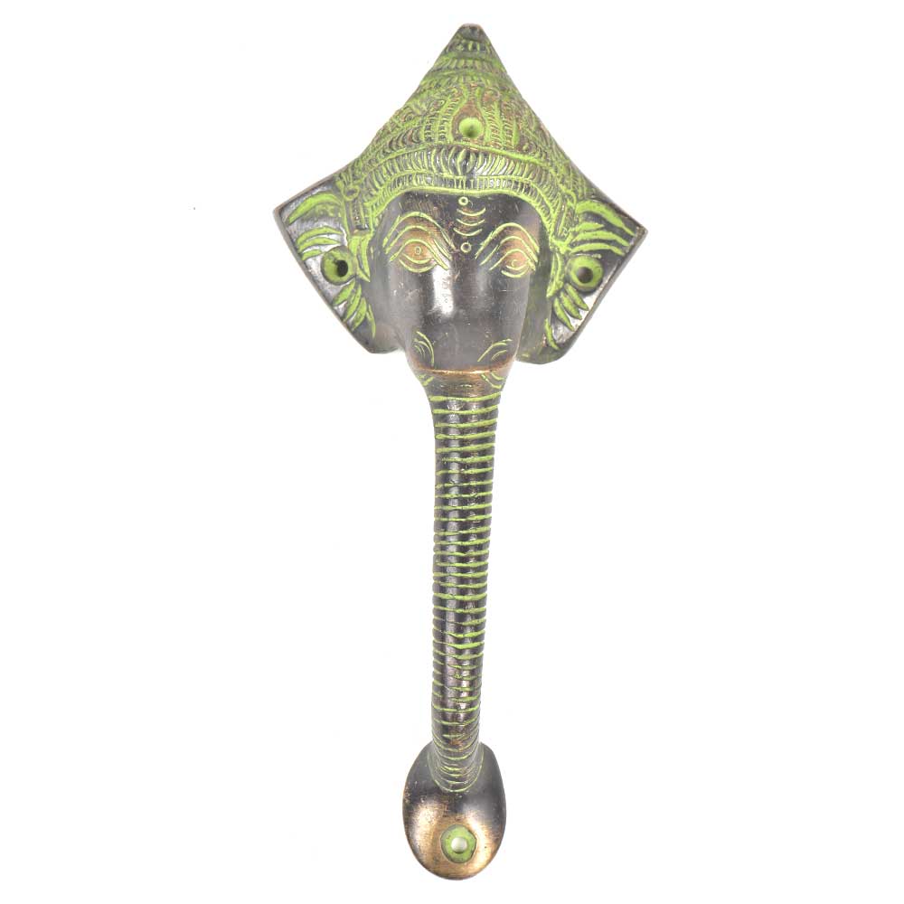 Brass Ganesha Door Handle