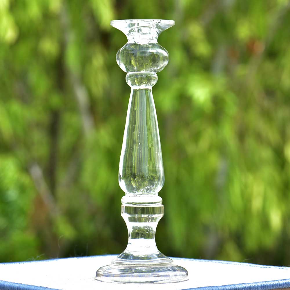 Glass Candle Holder