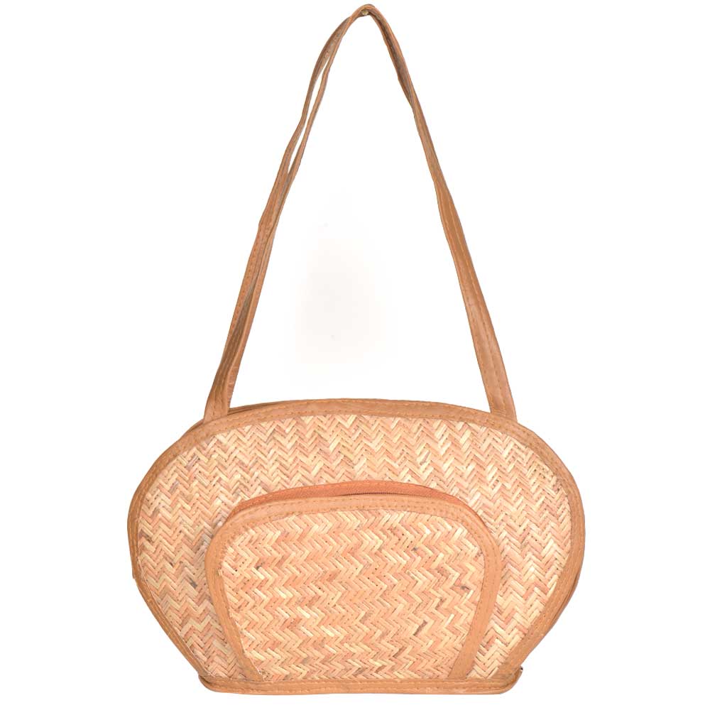 Stylish Eco Friendly Bamboo Straw Purse