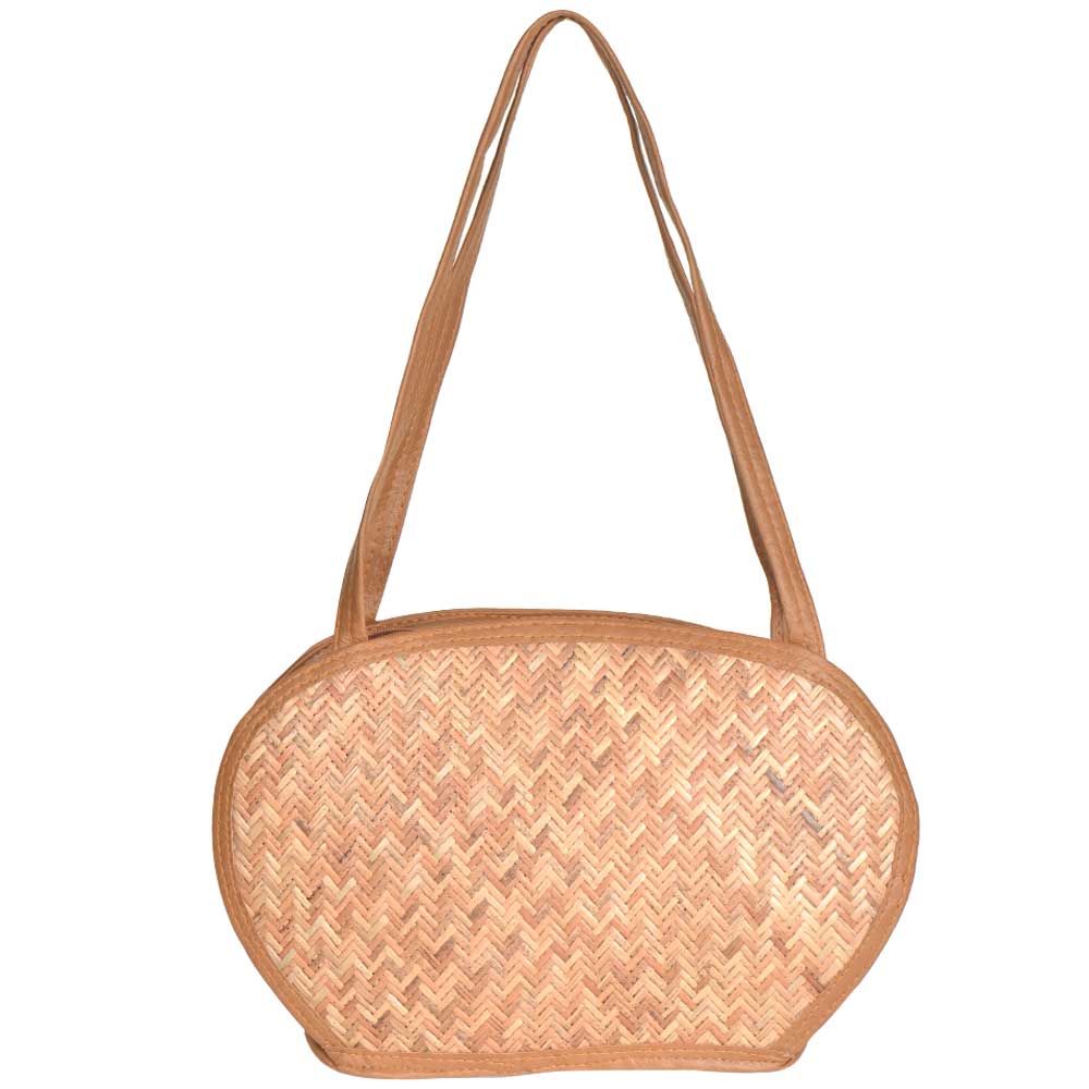 Stylish Eco Friendly Bamboo Straw Purse