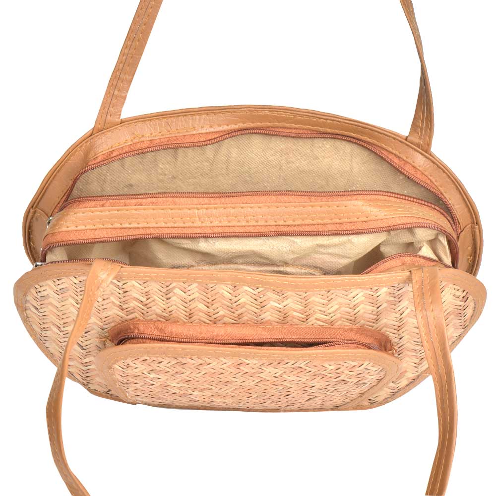 Stylish Eco Friendly Bamboo Straw Purse