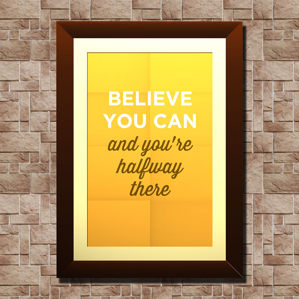 Motivational Office Wall Hanging