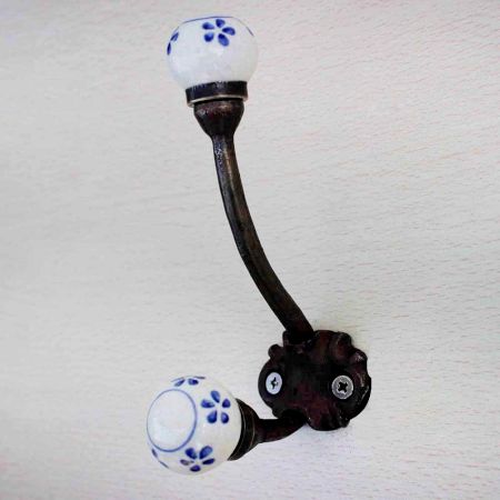 Navy Blue Tiny Iron Hook-EHG-49