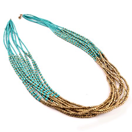 Waterfall Stringed Necklace New Beautiful Jewellery