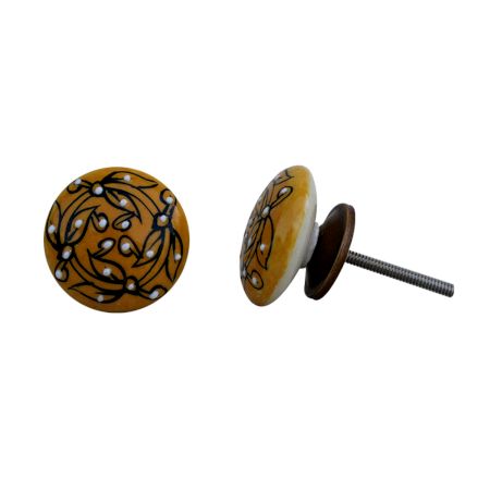 Mustard Leaf Knob