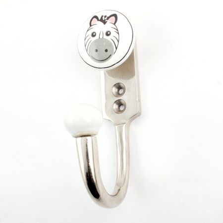 Zebra Ceramic Hooks 