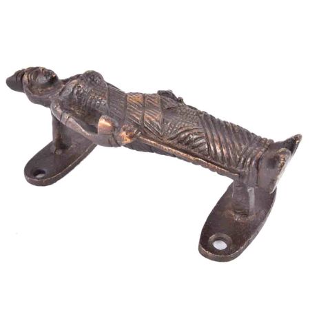 Bronze Tribal Lady Door Handle