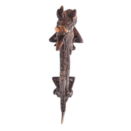 Bronze Chinese Dragon Cute Door Handle