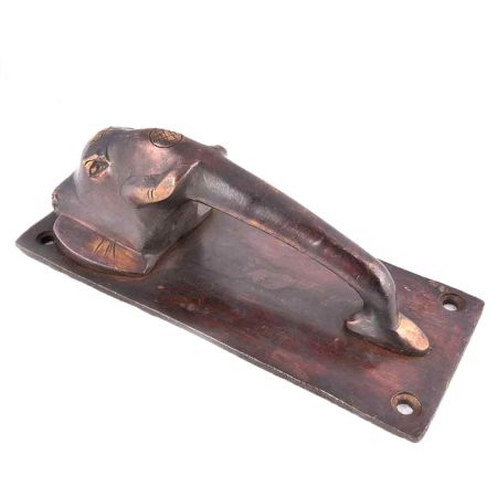 Brass Elephant Trunk Door Handle
