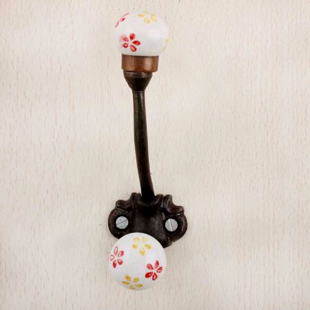 Red Yellow Tiny Iron Hooks-EHG-66