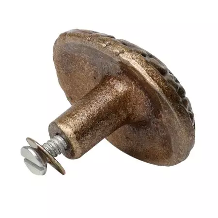 Floral Metal Dresser Knobs