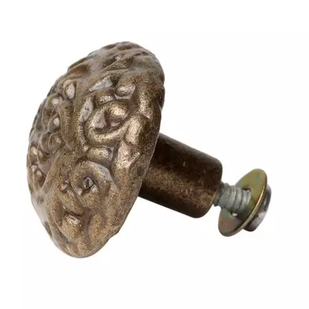 Floral Metal Dresser Knobs
