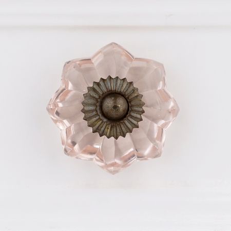 Peach Pink Melon Knob, Big