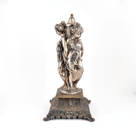 Two Classical Europe Sculpture Lamp