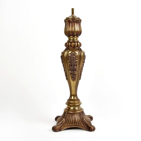 Nouveau Cast Metal Lamp